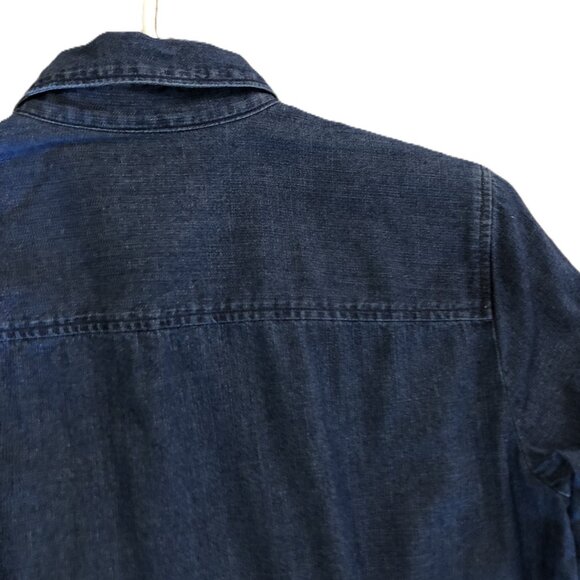 J. Crew Button Up Chambray Shirt 100% Cotton - Picture 10 of 16